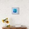 Alcohol Ink Wandbild 30x30 'Ocean' – Bild 3
