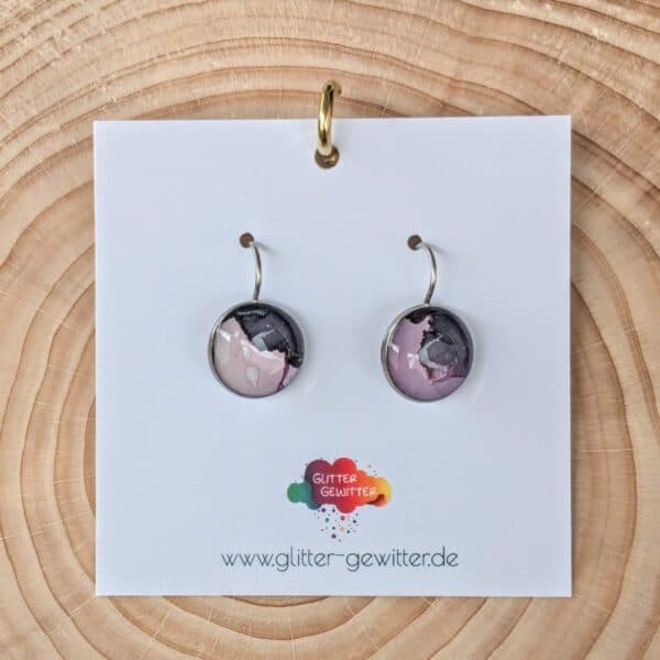 Ohrringe Alcohol Ink (I-04-0031)
