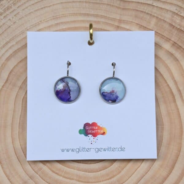 Ohrringe Alcohol Ink (I-04-0043)