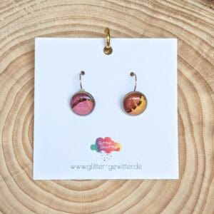 Ohrringe Alcohol Ink (I-04-0118)