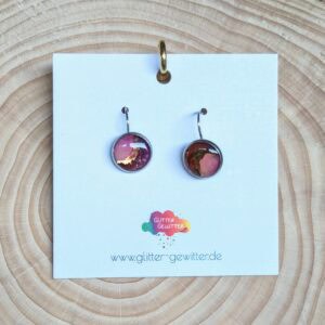 Ohrringe Alcohol Ink (I-04-0126)