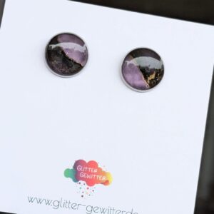 Ohrstecker Alcohol Ink (S0086)