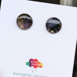 Ohrstecker Alcohol Ink (S0098)