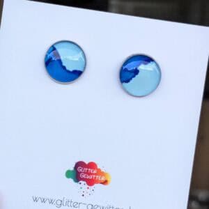 Ohrstecker Alcohol Ink (S0231)