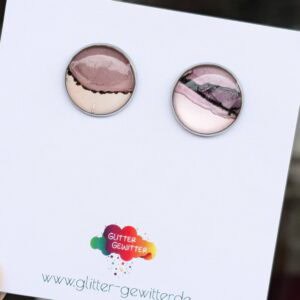 Ohrstecker Alcohol Ink (S0240)