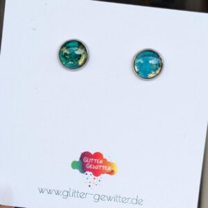 Ohrstecker Alcohol Ink (S0251)