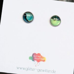 Ohrstecker Alcohol Ink (S0273)