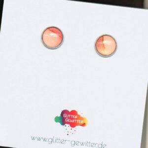 Ohrstecker Alcohol Ink (S0278)