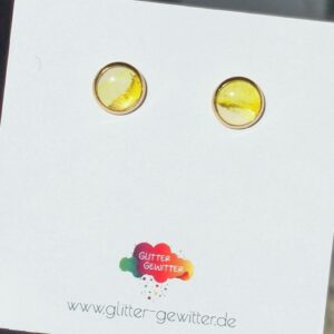 Ohrstecker Alcohol Ink (S0287)